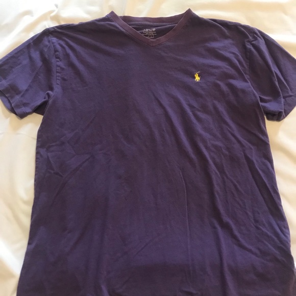 Purple Ralph Lauren Purple V-Neck - Picture 3 of 4